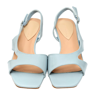 Sandali cinturino regolabile - tacco 6,0 cm