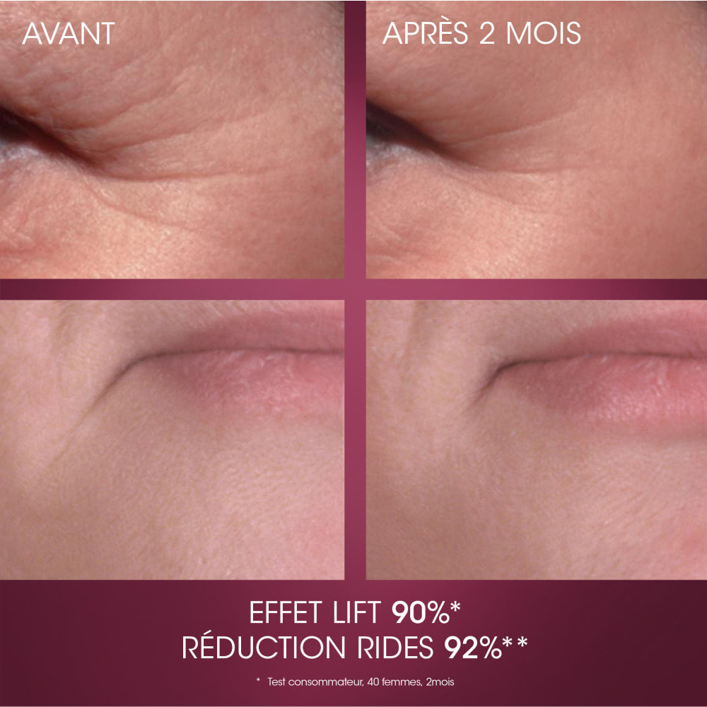 La Provençale Biophénol-Lift - Crème Correctrice Booster Fermeté Anti-Rides & Fermeté - Olive violette - Biophénols & Acide hyal