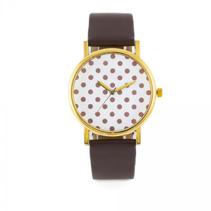 Reloj Spoot Brown Eco skin