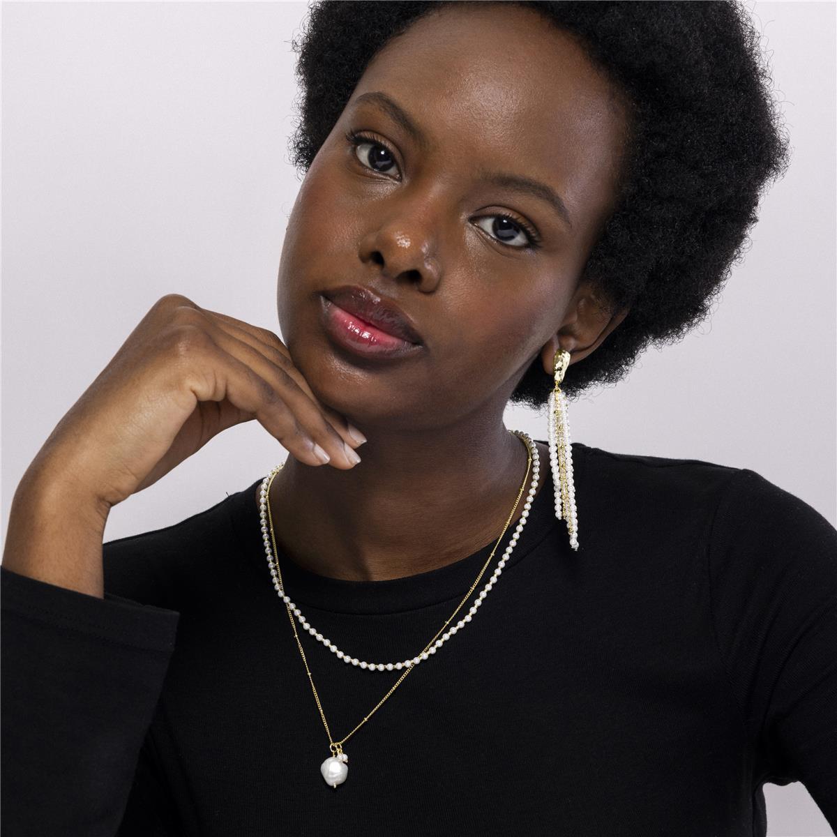 Collar Lux by Lux acabado oro 18k