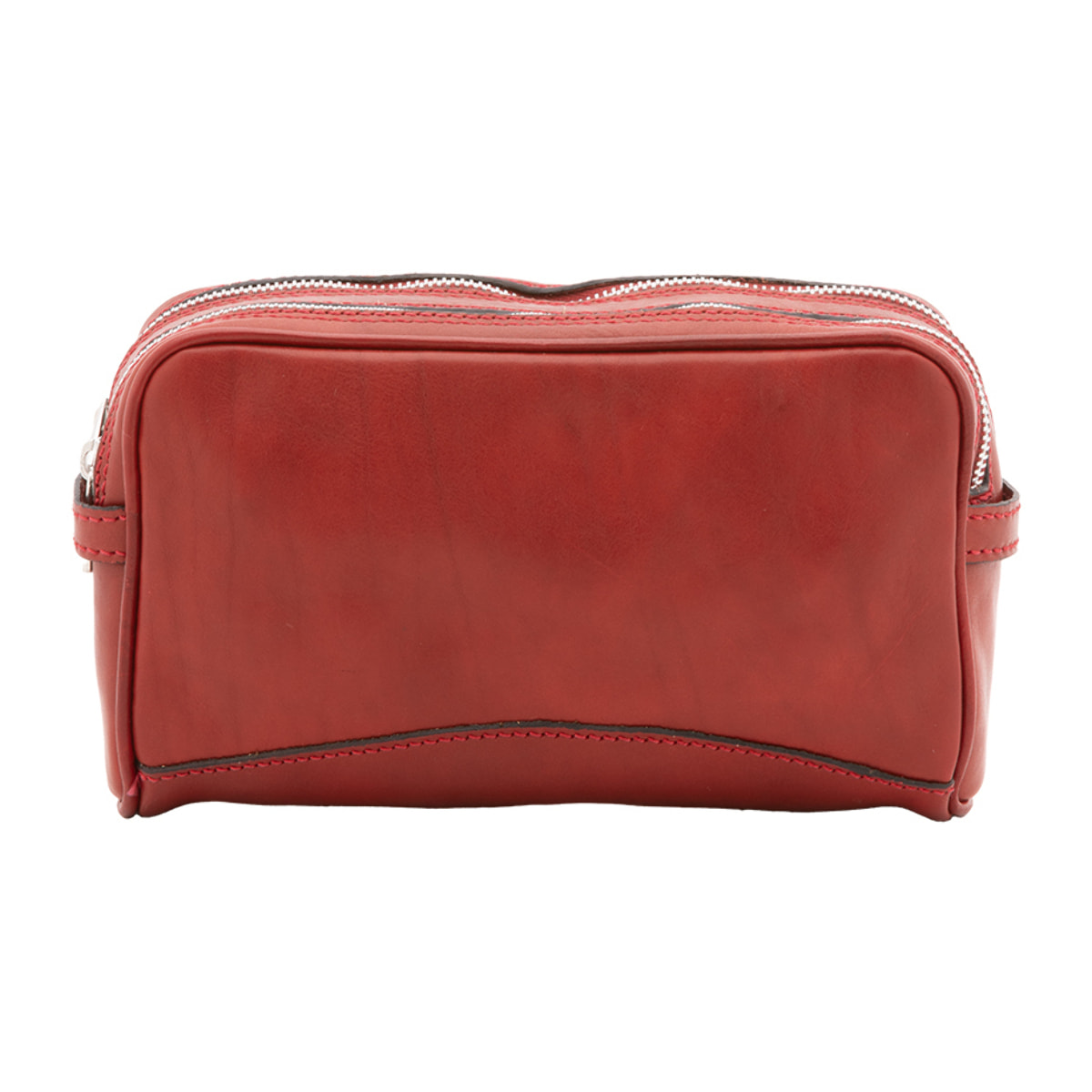 Pochette  unisex In Vera pelle Made in Italy 24x18x7 cm