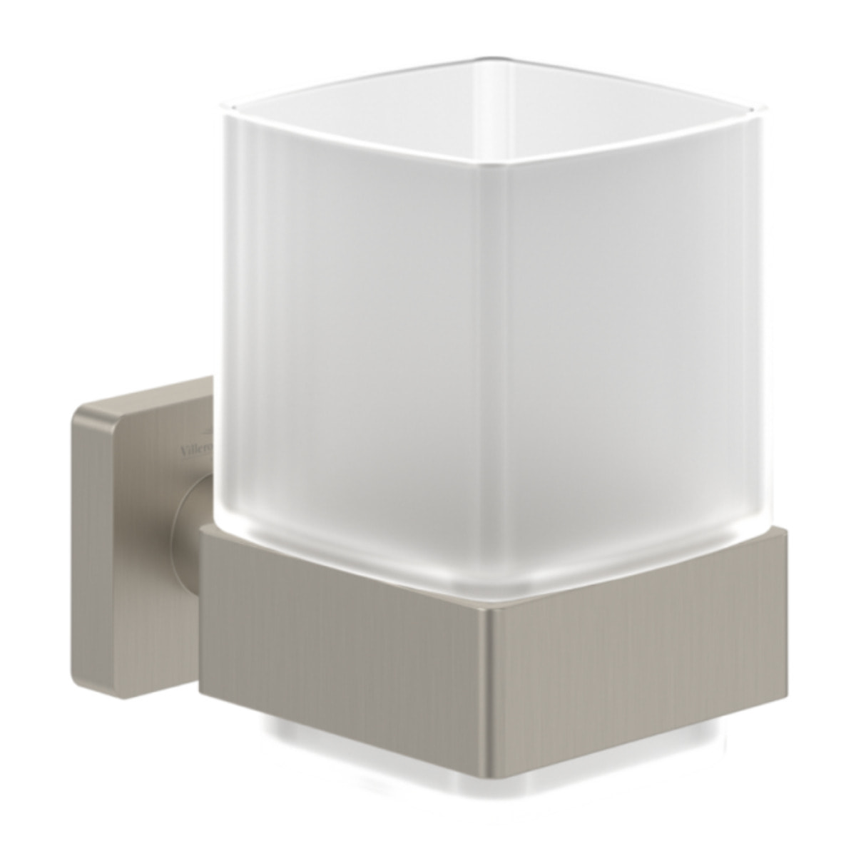 Porte-verre Elements - Striking  nickel brossé