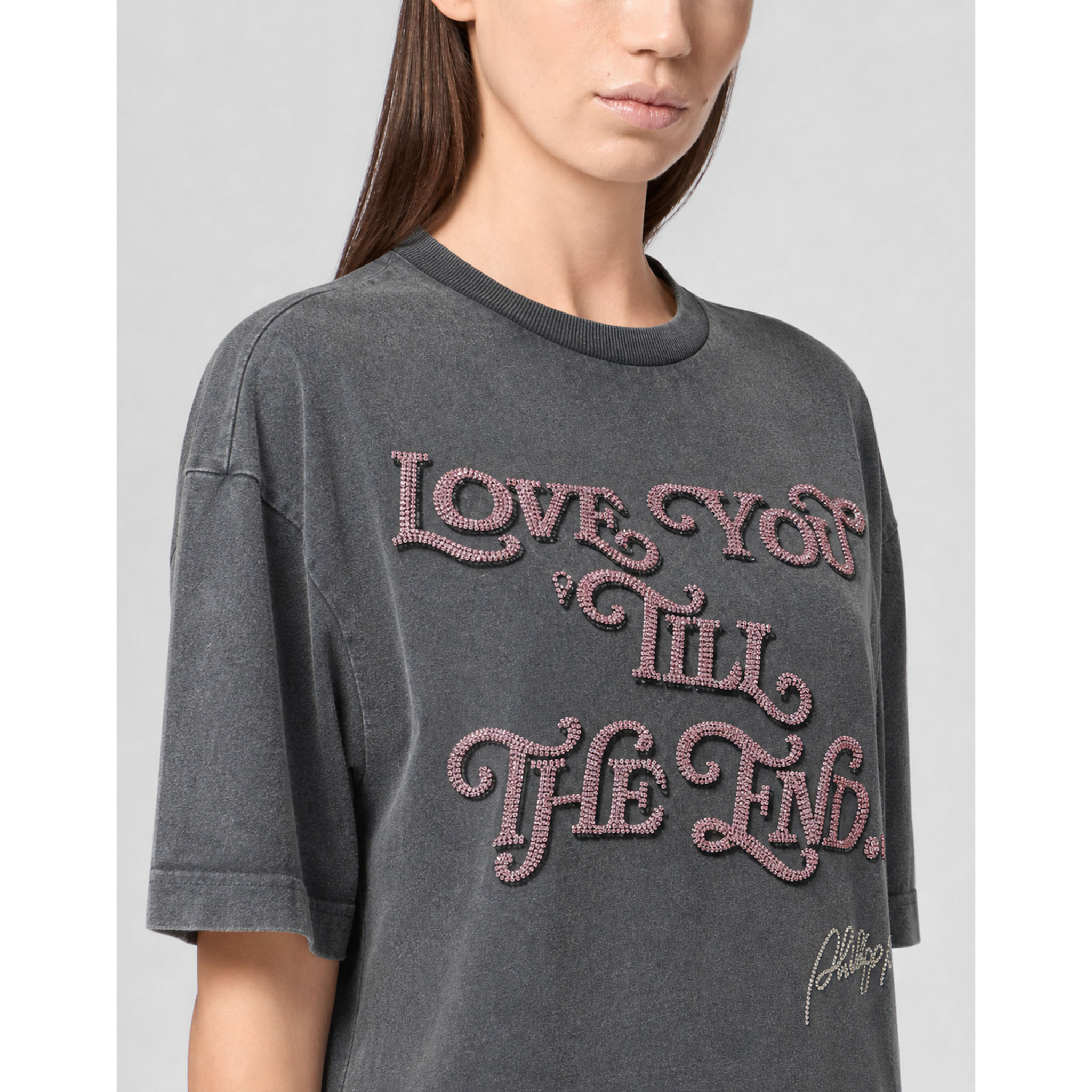 PHILIPP PLEIN Abiti T-shirt corti LOVE
