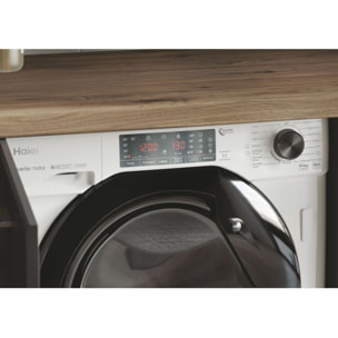 Lave linge séchant hublot encastrable HAIER HWD90B416FWB-FR