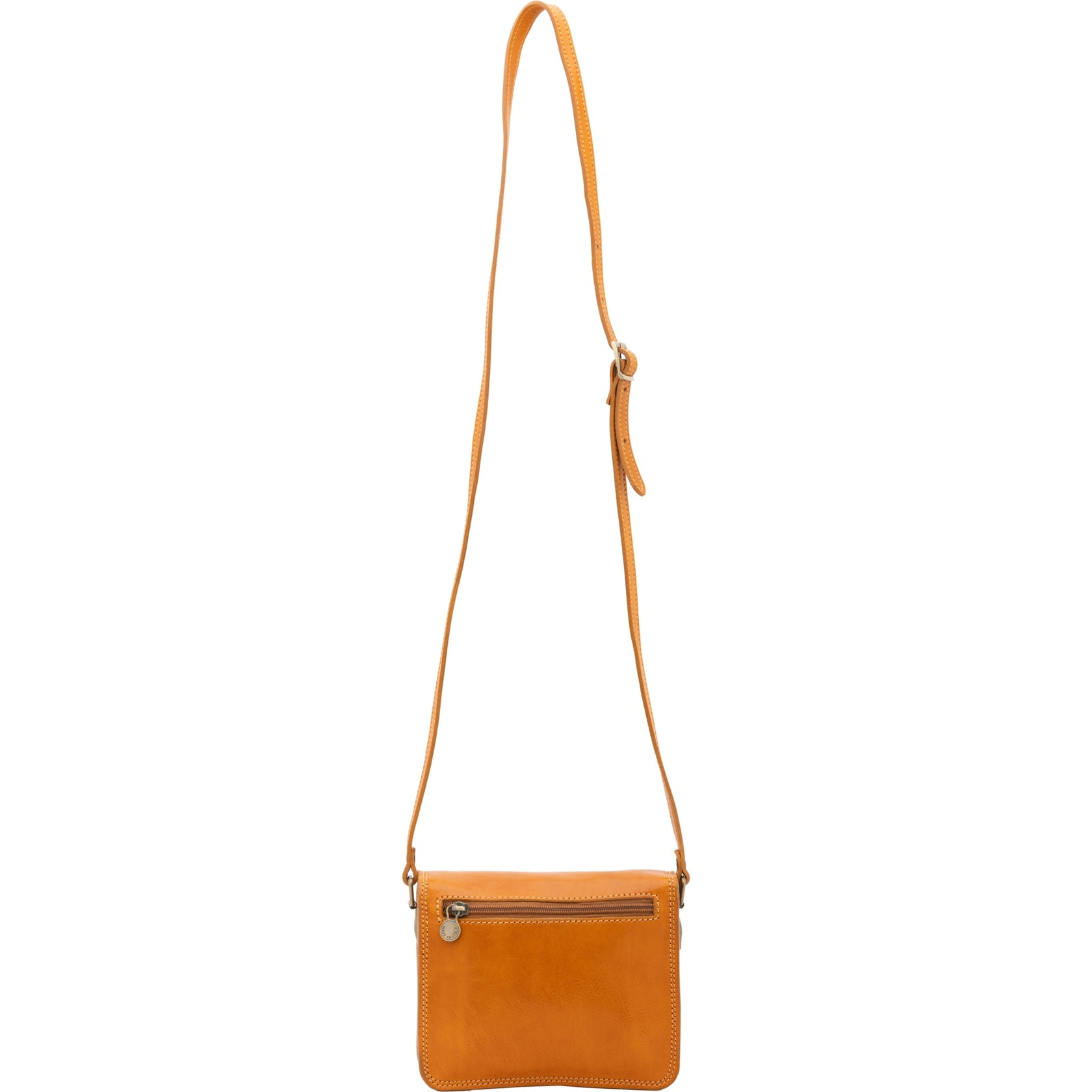 Borsa a tracolla da donna - Modello False - Vera pelle - 20.0 x 16.0 x 7.0 cm