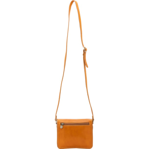 Borsa a tracolla da donna - Modello False - Vera pelle - 20.0 x 16.0 x 7.0 cm