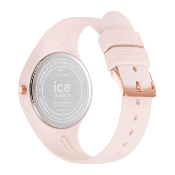 Reloj Ice 021361 Mujer Analogico Cuarzo con Correa de Silicona