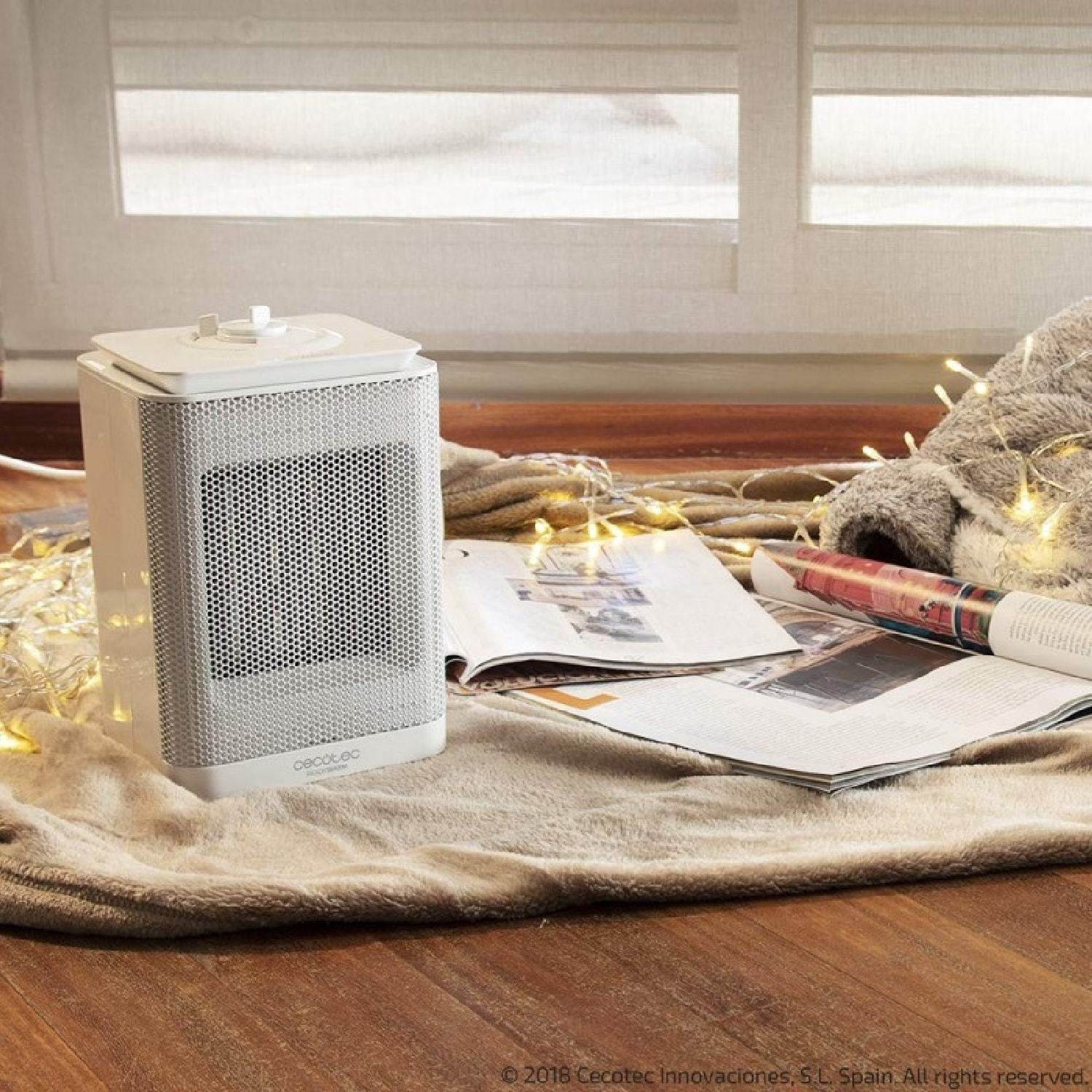 Cecotec Calefactor cerámico de sobremesa Calefactor cerámico Ready Warm 6150 Cer