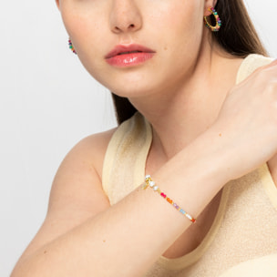 Pulsera Shasha acabado oro amarillo 18k