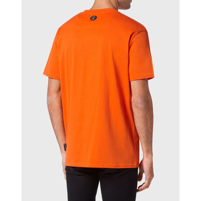 PHILIPP PLEIN T-Shirt Round Neck SKULL