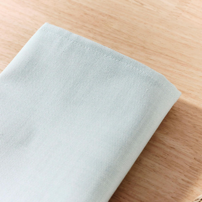 Pack de 2 serviettes Bleu 50x50 cm