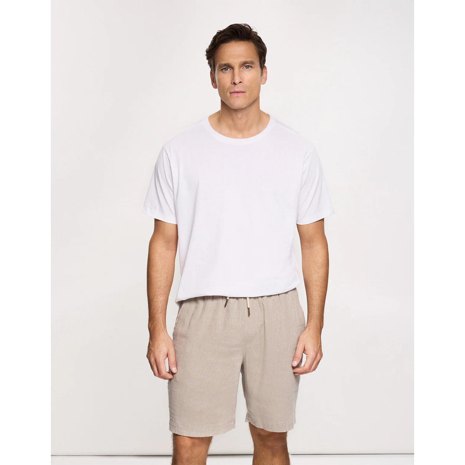 Bermuda Lino Beige - Dumoto