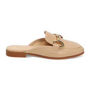 Sabot beige elegantes