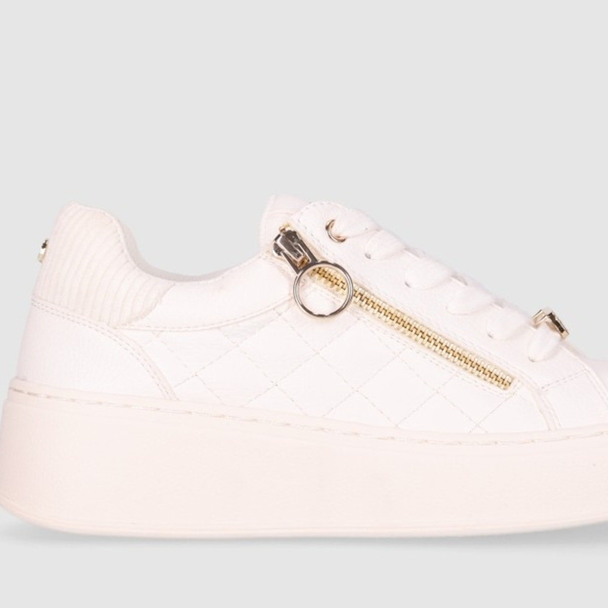 Deportivos - Blanco - Tacón: 5 cm