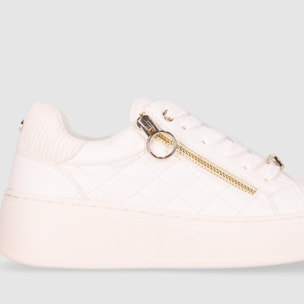 Deportivos - Blanco - Tacón: 5 cm