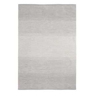 Tapis salon et chambre tissé en coton motif faux uni FINA