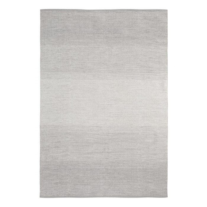 Tapis salon et chambre tissé en coton motif faux uni FINA