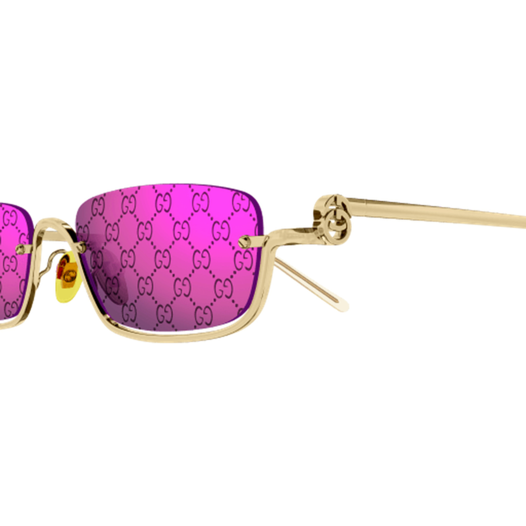 Gafas de Sol Gucci GG1278S-005 de Metal Unisex 55 mm