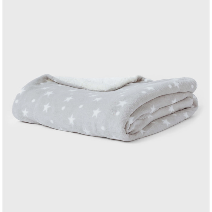Manta sherpa Cosmo perla