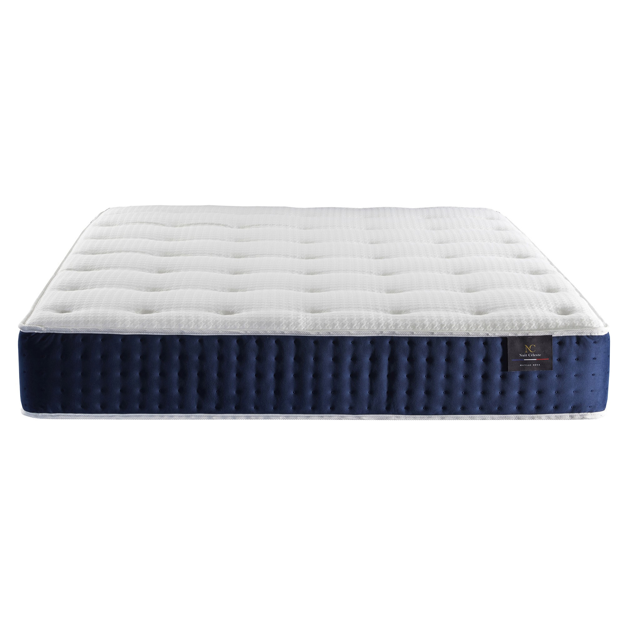 Nova - Matelas ressorts ensachés + Mémoire de forme