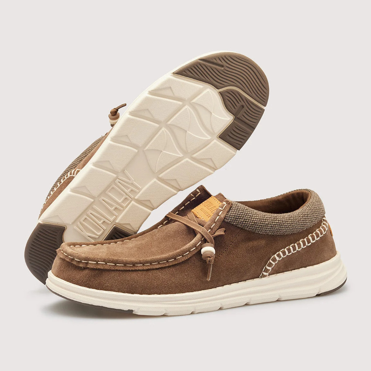 Mocasín Casual Serraje Marrón - Yamboo