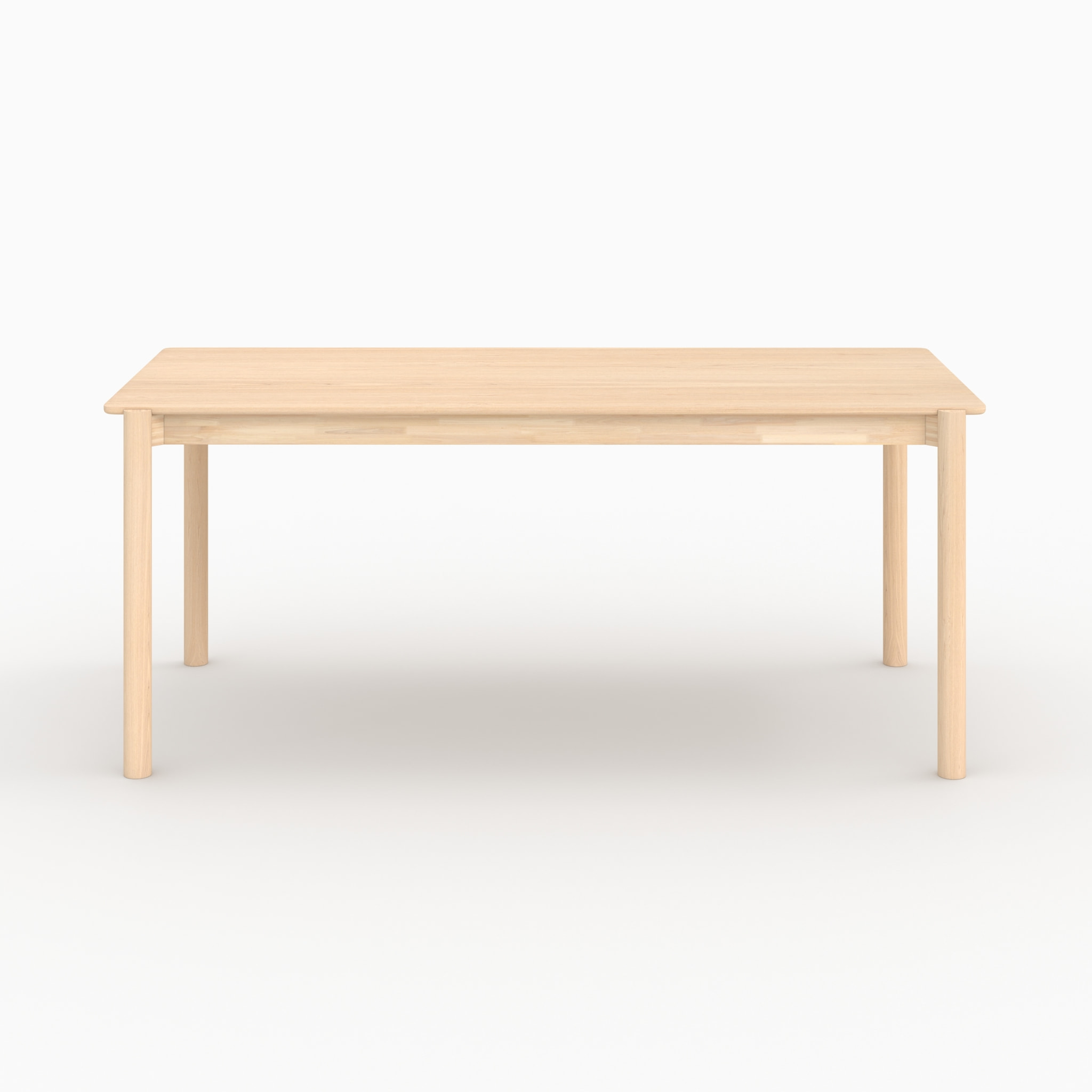 Table rectangulaire en bois de frêne 6 places - Irène