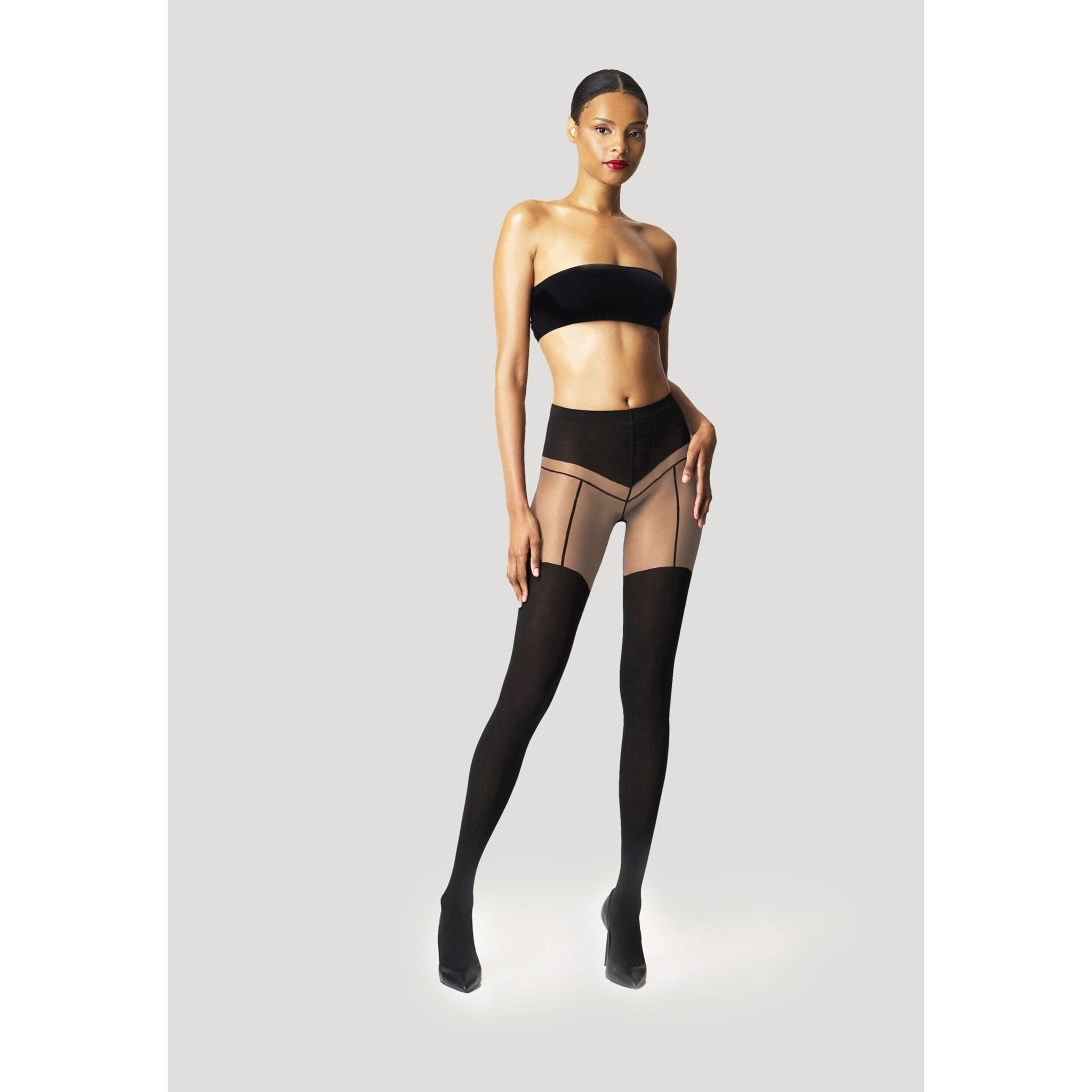 Collant Garter Belt Tights