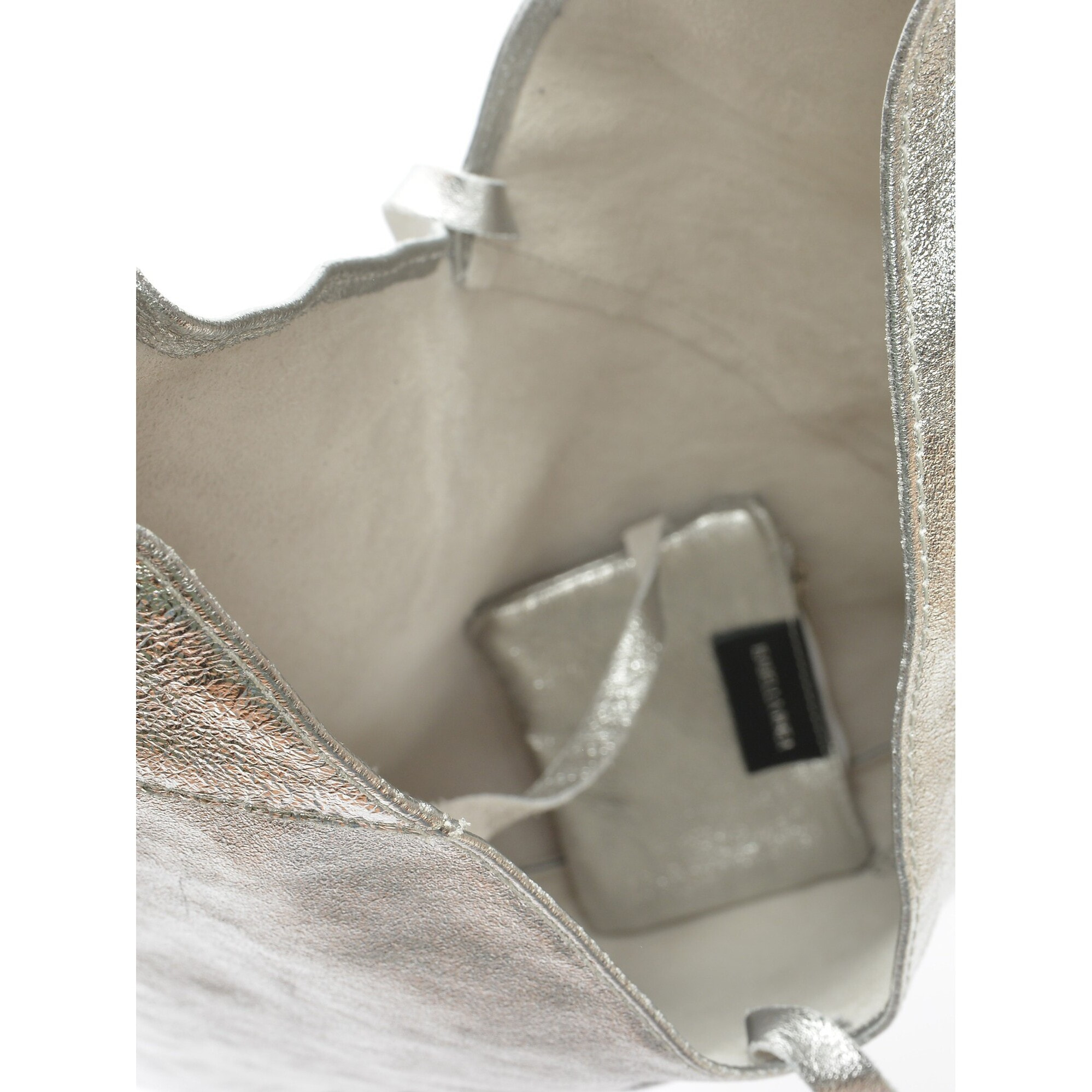 Borsa a tracolla Isabella Rhea Argentato