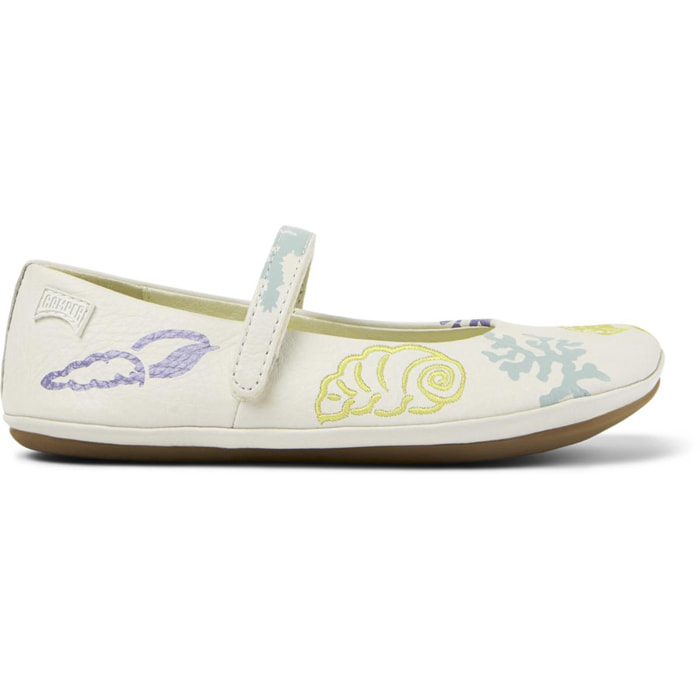 CAMPER TWS Kids - Ballerine Bambina Bianco