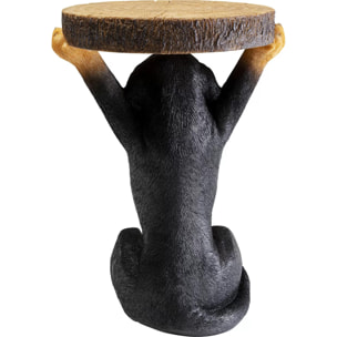 Table d'appoint Animal teckel noir Kare Design