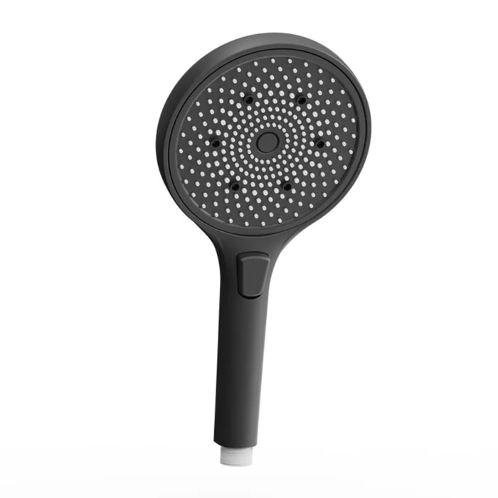 Pommeau de douche en ABS Charlize Noir Matt Spirella