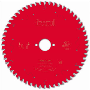 Lame pour scie circulaire portative FREUD - Ø210 2,4/1,8 AL30 Z56 BA 5° - F03FS09724 -FR15W002H