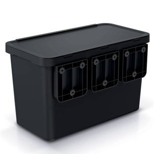 Sistema de clasificación de reciclaje1x10l + 1x23l keden