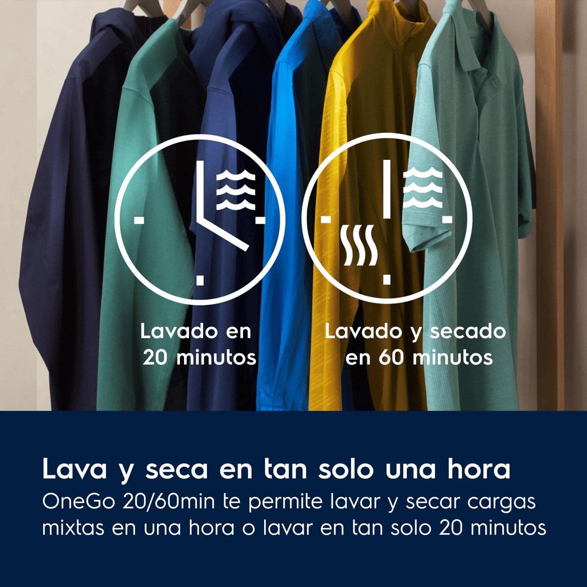 Electrolux Lavadora secadora de libre instalación Serie 700 SteamCare de 9.0 kg EWI7294M2B | Reacondicionado