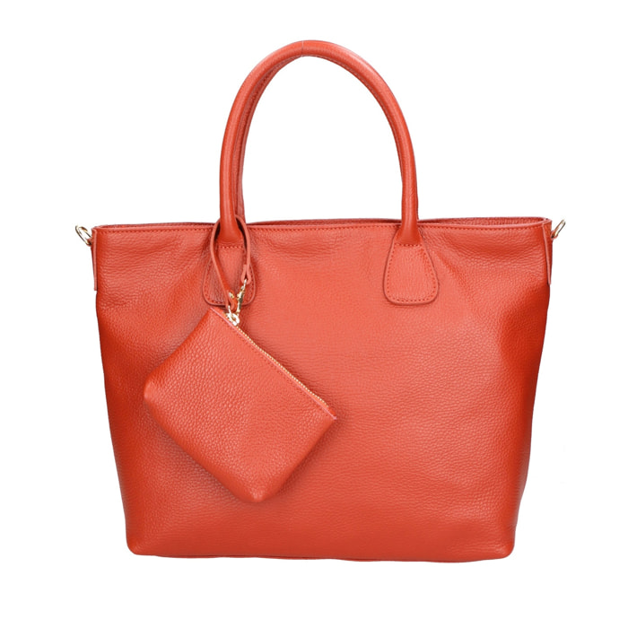 Borsa a mano da donna - Modello Sylvie - 100% pelle - 34.0 x 30.0 x 9.0 cm