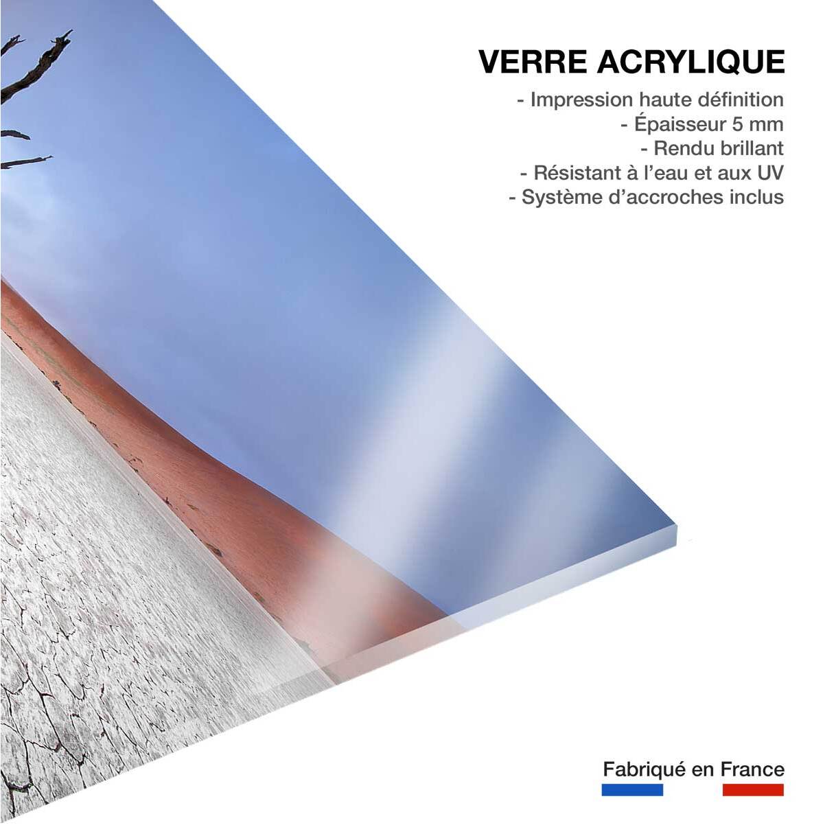 Tableau de Namibie, Le deadvlei Tableau plexiglas