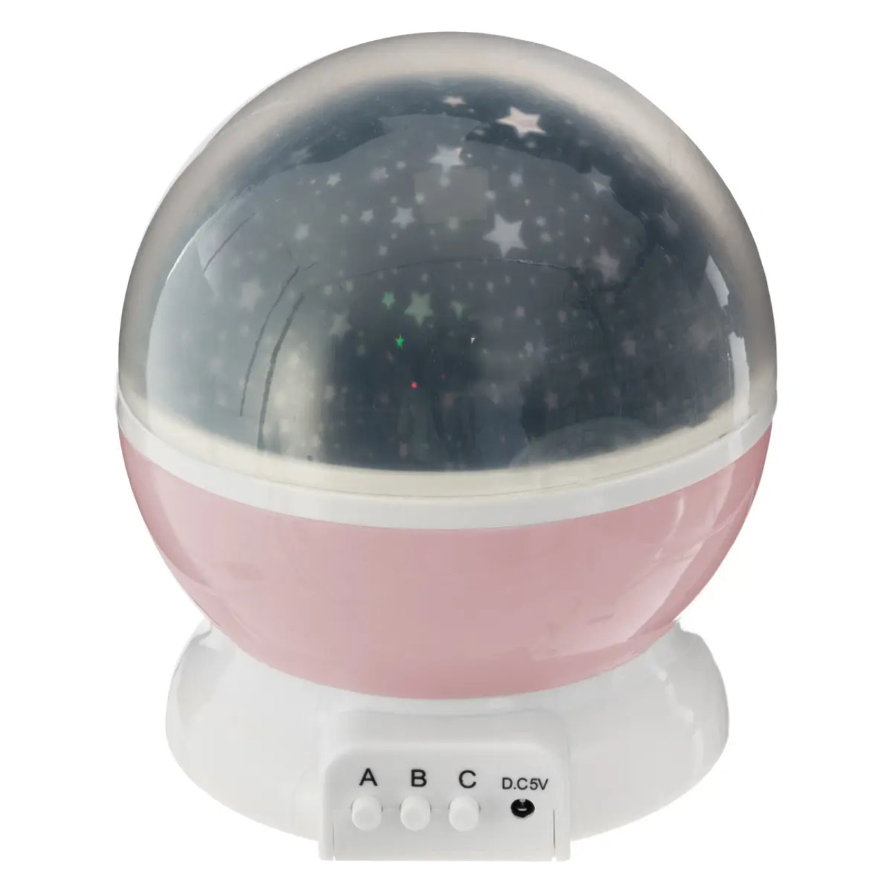 Veilleuse enfant "Projecteur" rose D12cm