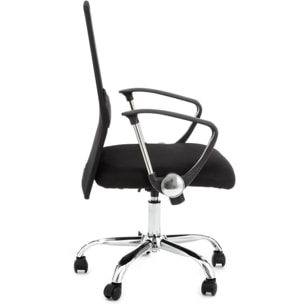 Tomasucci fauteuil de bureau classique Noir