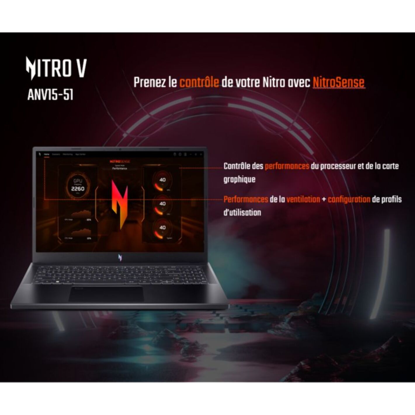 PC Gamer ACER Nitro V 15 ANV15-51-59WV