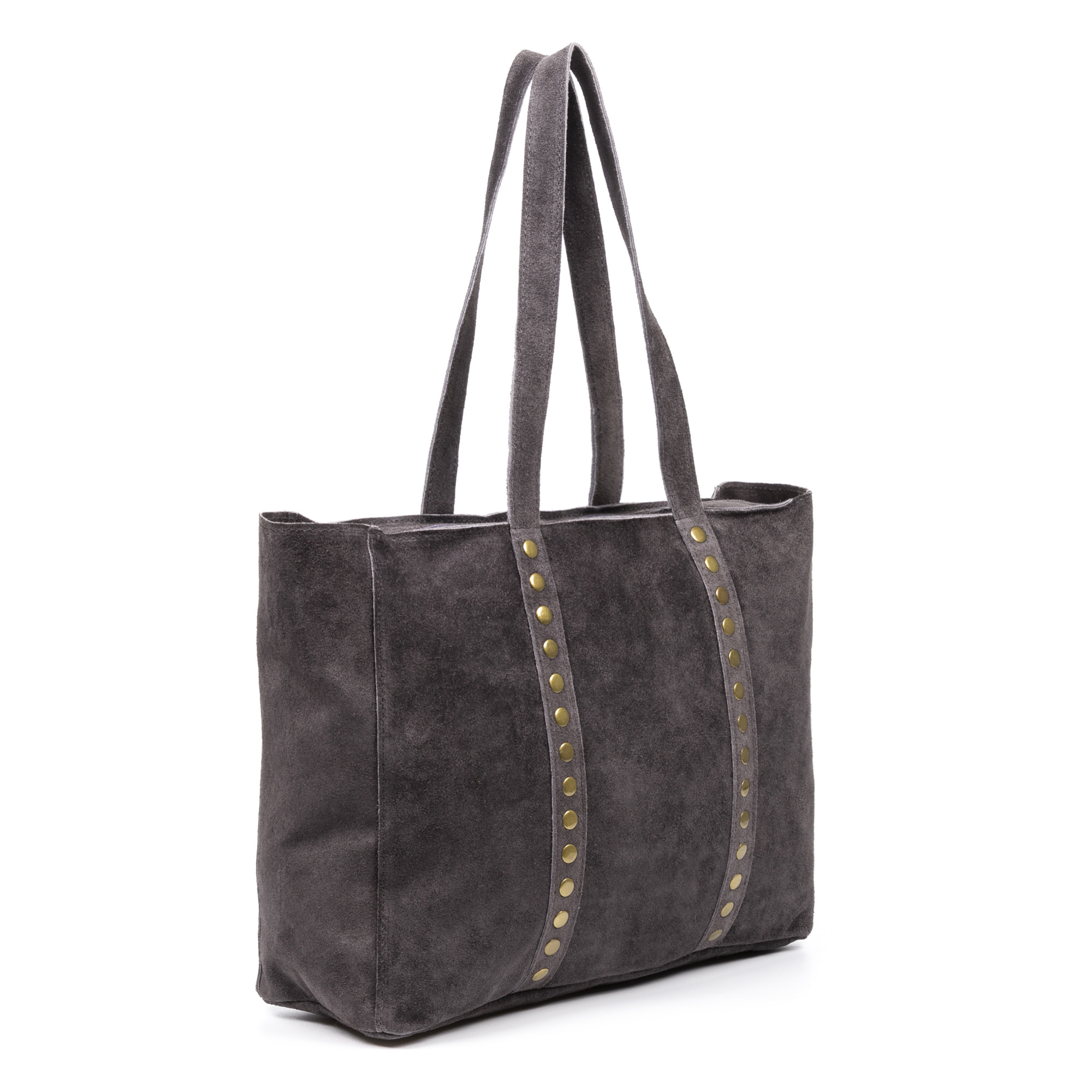 Alonte bolso de hombro mujer. Piel auténtica Gamuza.