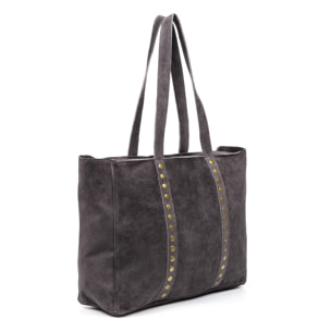 Alonte bolso de hombro mujer. Piel auténtica Gamuza.