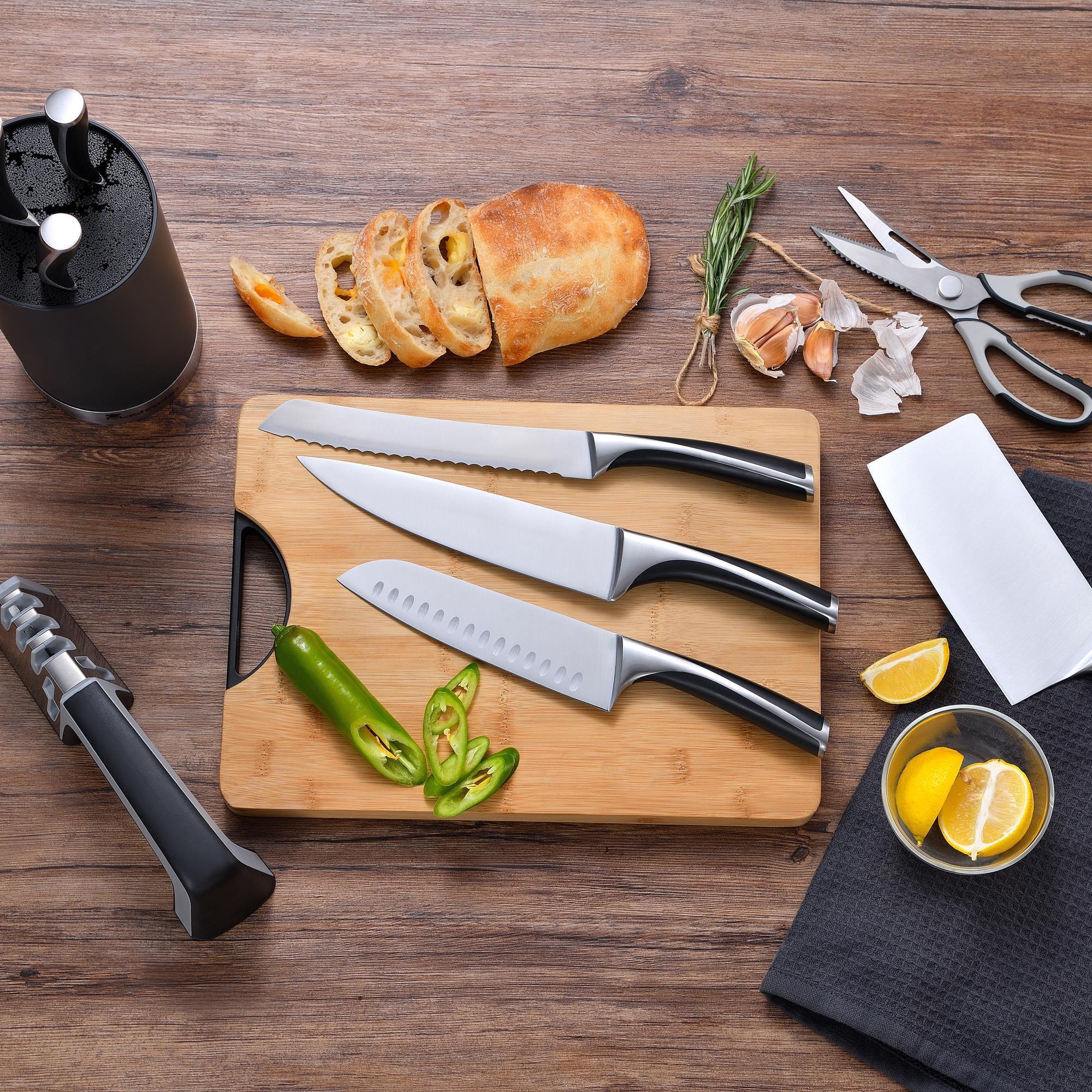 Cuchillo trinchador 20cm elegance en acero inoxidable masterpro