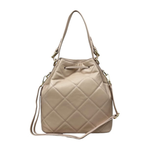 Bolso de hombro Cheval Firenze Nicole Rosa Empolvado