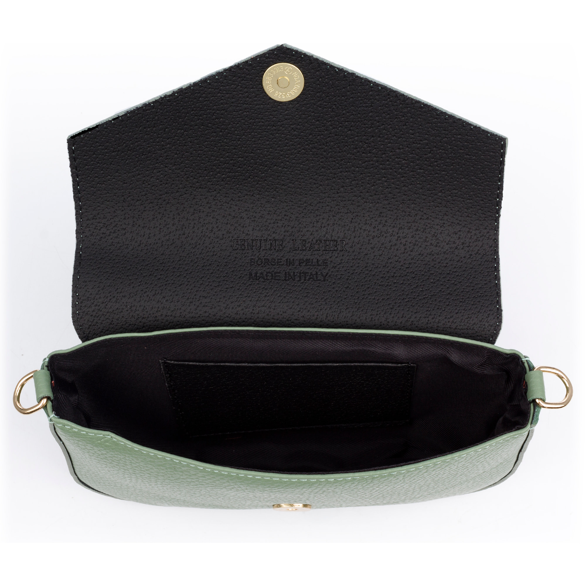 Bellizzi Bolso de hombro Mujer. Piel auténtica Dollaro