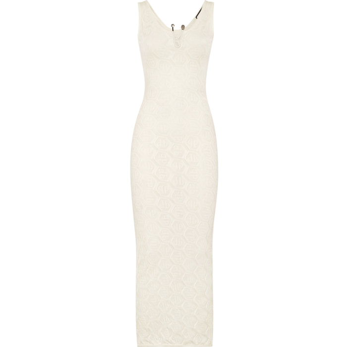 PHILIPP PLEIN Knit Day Dress MONOGRAM