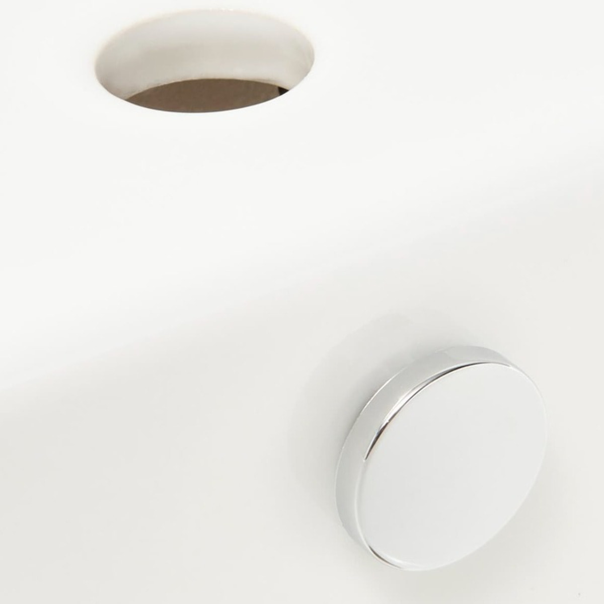 VitrA Integra lavabo suspendu 50 × 43 cm avec trou pour robinetterie au milieu, blanc003-0001)