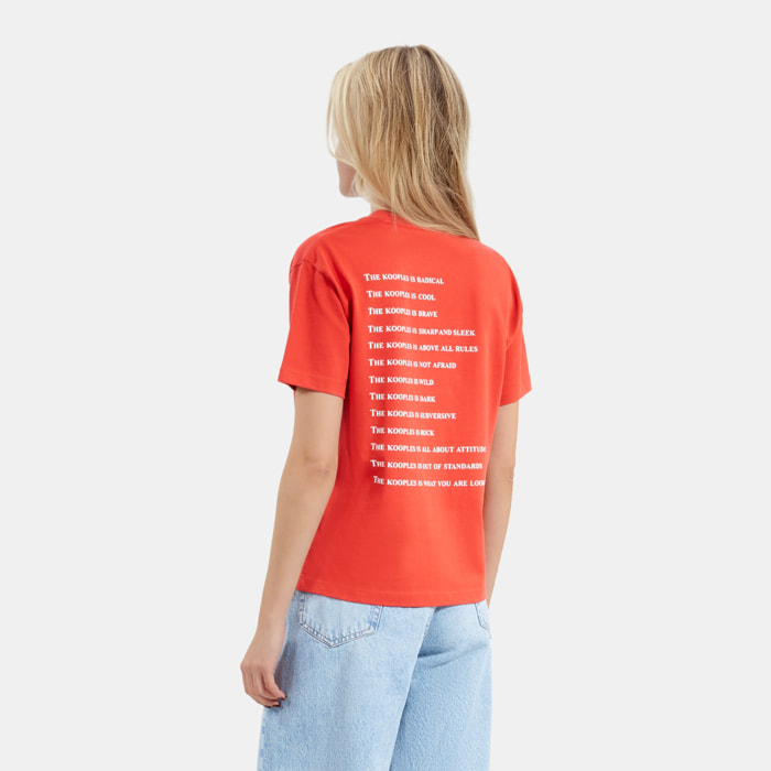 T-shirt manches courtes What is