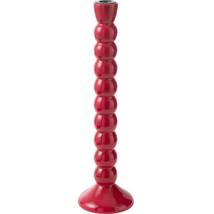 J-Line chandelier - bois de manguier - rose