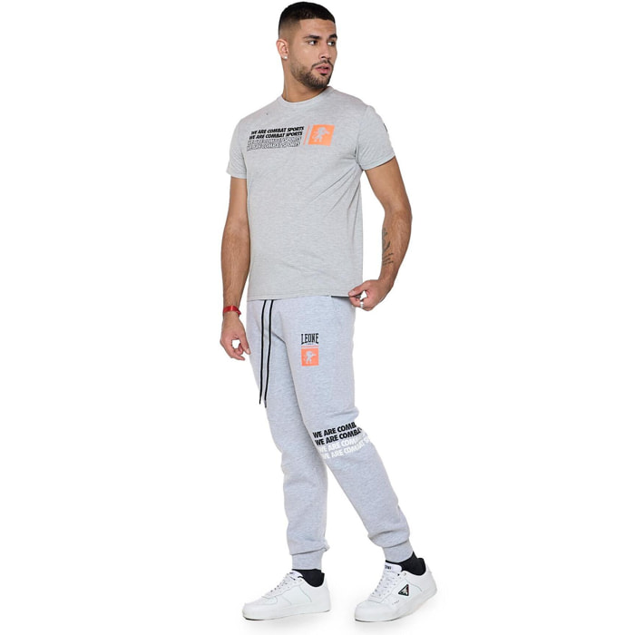 T-shirt a maniche corte in cotone elasticizzato "Tech"