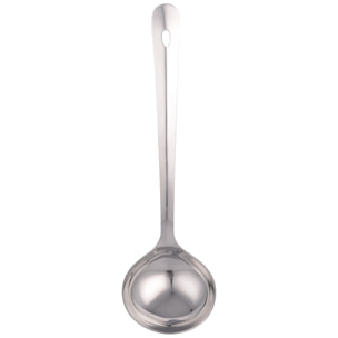 Cucharón de sopa 30,4x8,7x5cm acero inoxidable resistente y duradero expert san ignacio